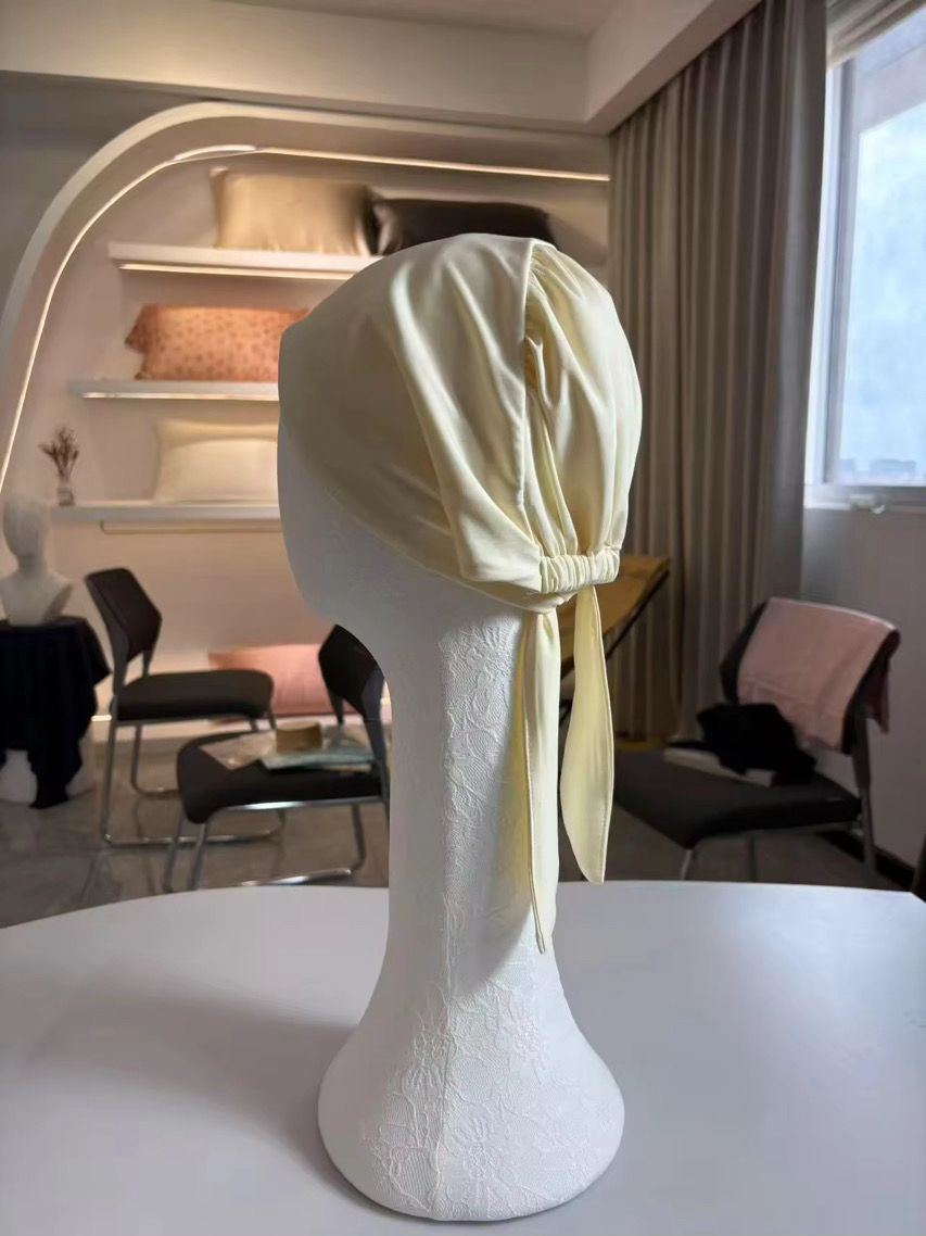 NeoSlik Bonnet ajustable en Soie de Mûrier - Antidérapant